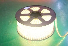 คุณภาพสูงกันน้ำแรงดันสูง AC110V/220V 5730 SMD LED Strip สำหรับตกแต่ง