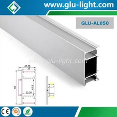 โปรไฟล์ LED อลูมิเนียมขึ้นและลง, โปรไฟล์การอัดขึ้นรูปอลูมิเนียมสำหรับไฟ LED Strip